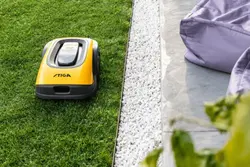 רובוט לכיסוח דשא נטען G600 מונחה כבלים סטיגה