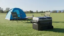 מקרר/מקפיא נייד 50 ליטר כולל סוללה ואפליקציה Newtec