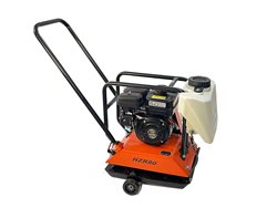 מהדק אדמה 455X410 HZR80 + סט גלגלים + מיכל מים