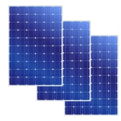 סט 3 פאנלים סולאריים MONO 550W 49V כולל מתאמים ומפצל MC4 PARALEL