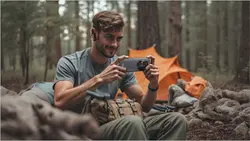 טלפון משוריין WP200PRO כולל שעון ספורט חכם