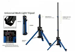 חצובה לתאורת עבודה bry BRIGHT